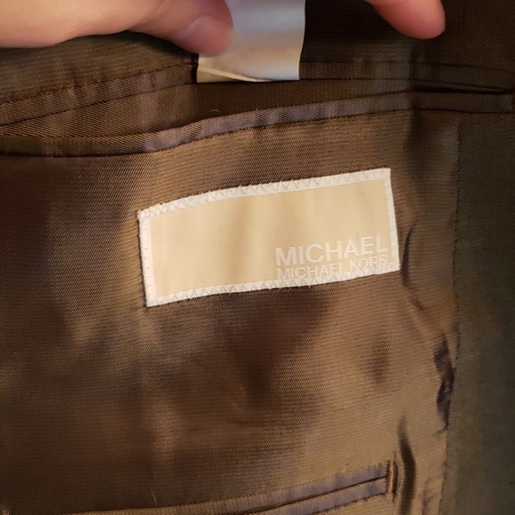 MICHAEL Michael Kors Men's Blazer 48R Gray - Picture 2 of 6